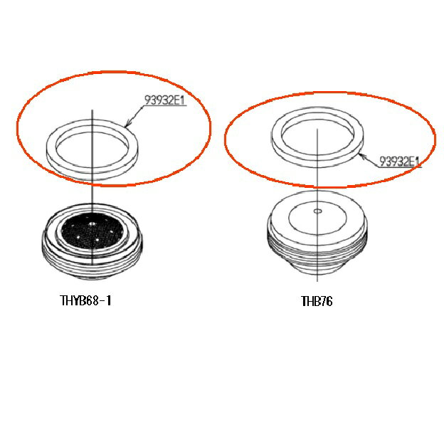 【TH93932E1】TOTO トイレ・キッチン・浴室・洗面所 吐水口・泡沫キャップ パッキン 部品 パッキン 【純正品】 トイレ・キッチン・浴室・洗面所 吐水口・泡沫キャップ パッキン 部品