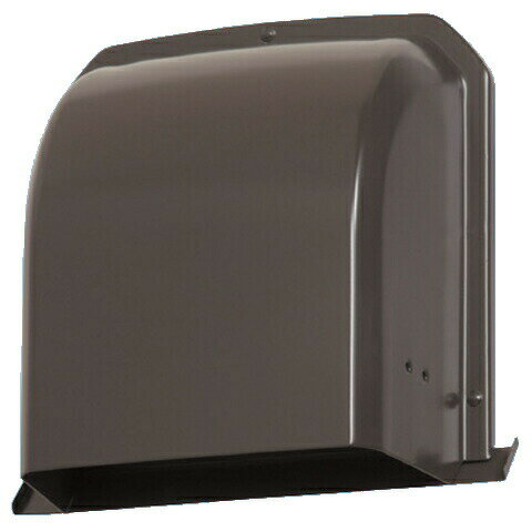 乐天商城 - 150φ【VB-DG100A3-T】ベンテック アルミ製深形パイプフード(着脱ガラリ付)茶色　ダクト用　グレイッシュブラウン