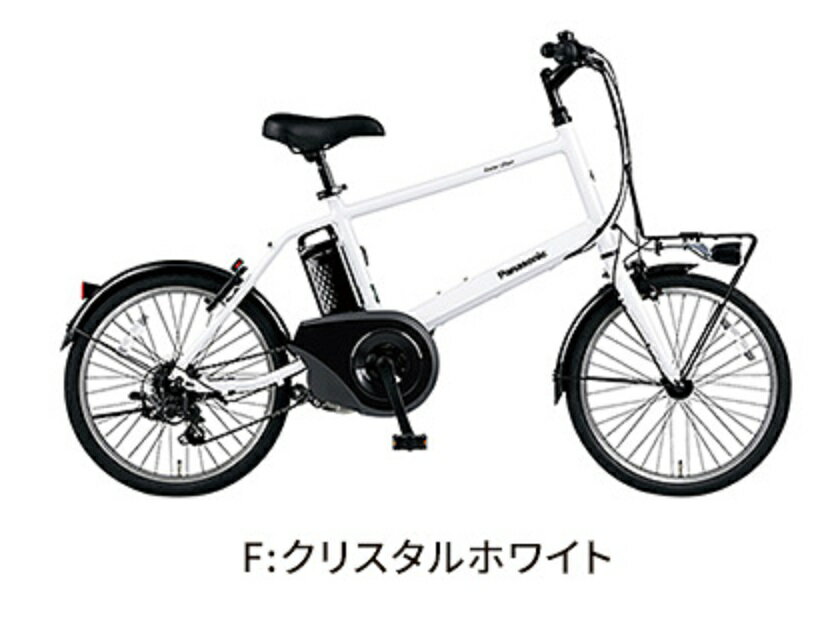  電動自転車 電動アシスト自転車 パナソニック ベロスター・ミニ Velo-Star ELVS075-F クリスタルホワイト 20インチ 7段変速 2023