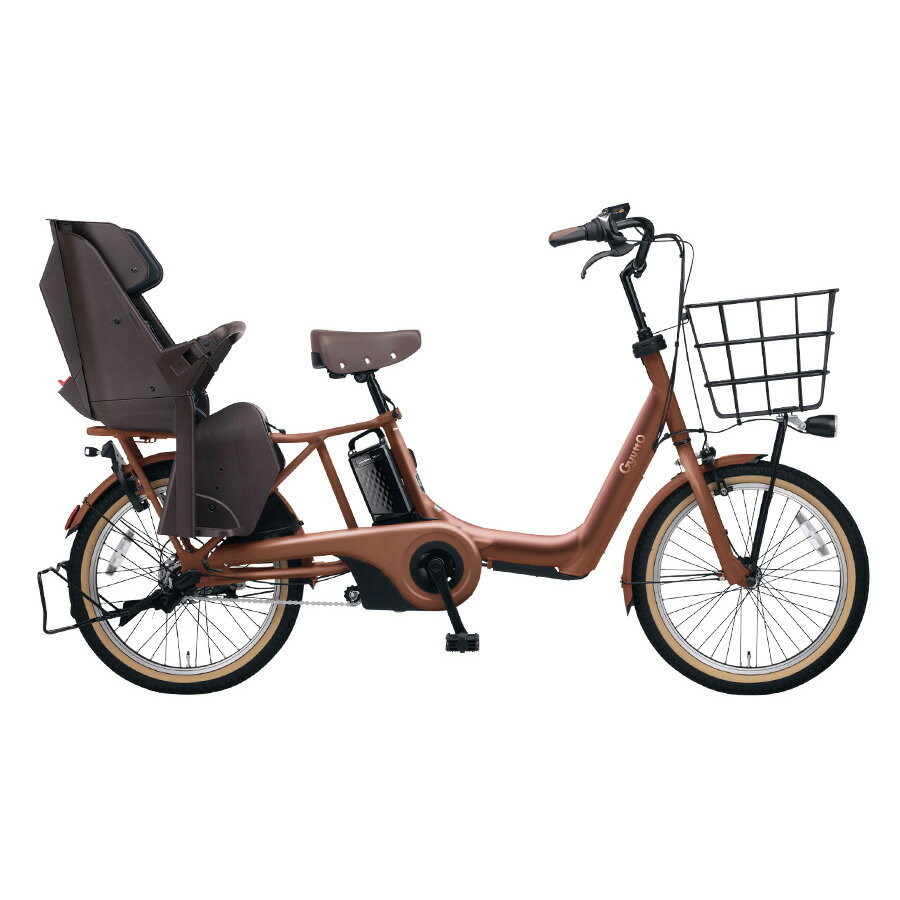 Panasonic パナソニック 電動自転車 ギュット アニーズ・ DX 20インチ ELAD033-T マットフォースブラウン 2021年12月発売