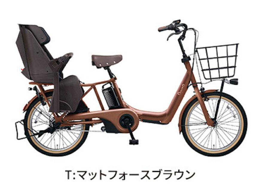 Panasonic パナソニック 電動自転車 ギュット アニーズ・ DX 20インチ ELAD033-T マットフォースブラウン 2021年12月発売