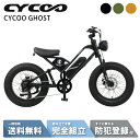 電動アシスト自転車 電動自転車 CYCOO サイクー 2025年 GHOST (ゴースト) TDN-237L-PLUS 20インチ
