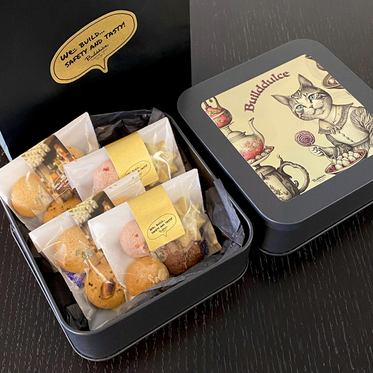 ビルドルセ猫缶 米粉クッキー 全種類入り 4袋...の紹介画像3