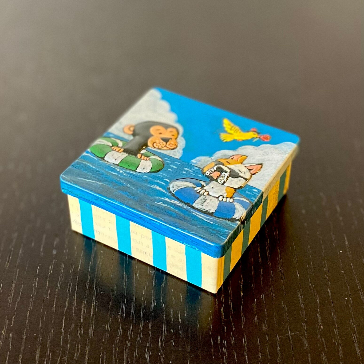 ミニ缶 【ビーチ】 米粉クッキー 黄金井ココ ...の紹介画像2
