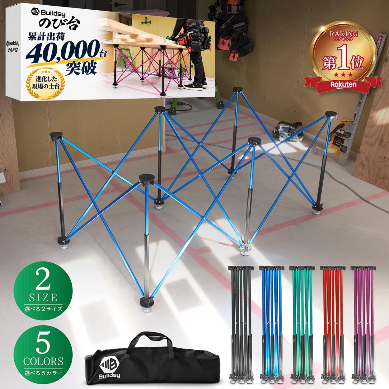 Buildsy �̂ё� ��Ƒ� W1400H650�^W700H650 �ω׏d300kg~600kg �y���b�h�^�u���[�^�O�c