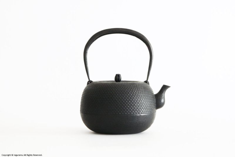 鉄瓶・柚子/あられ【釜定】