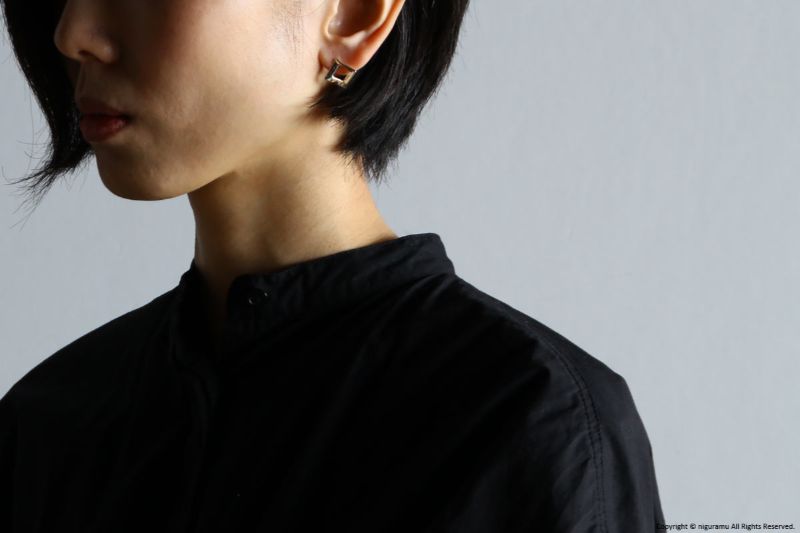 Shapes earring, Square【unik】