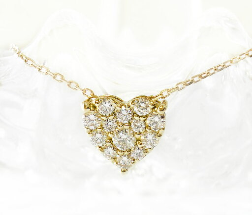 K18 ダイヤモンド ネックレス ハート ダイヤネックレス 0.2ct ハートネックレス パヴェ 18金 ゴールド YG PG WG レディース ジュエリー 誕生石 プレゼント 記念日 お祝い 送料無料 K18 ダイヤモンド ネックレス ハート ダイヤネックレス 0.2ct ハートネックレス パヴェ 18金 ゴールド YG PG WG レディース ジュエリー 誕生石 プレゼント 記念日 お祝い 送料無料