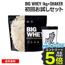バルクスポーツ ビッグホエイ ホエイプロテイン WPC 1kg チョコ バナナ 男性 女性 プロテイン 送料無料 ギフト 無添加 シェイカー 500ml 付き 持ち運び お試しセット 初心者 シェイカーセット