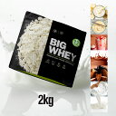 プロテイン ホエイ ビッグホエイ 2kg BIG WHEY WPC 無添加 ホエイプロテイン バルクスポーツ 送料無料 国内製造 ビックホエイ BULKSPORTS 男性 女性