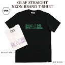 【店内全品ポイント5倍】BALR. ボーラー B1112 1146 OLAF STRAIGHT NEON BRAND T-SHIRT 半袖Tシャツ ネオン メンズ レディース 【並行輸入品】