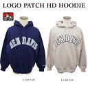 BEN DAVIS ベンデイビス 2780037 LOGO PATCH HD HOODIE プルオーバーパーカー カレッジロゴ ワッペン 刺しゅう メンズ レディース