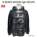 【BIG SALE】DIESEL ディーゼル A14939 0AJEA S-BOXT-HOOD-Q6 FELPA プルオーバー パーカー ラメ シルバー メンズ...
