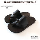 JUTTA NEUMANN ユッタニューマン FRANK WITH BIRKENSTOCK SOLE レザーサンダル メンズ【並行輸入品】