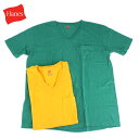 yXSi|Cg5{zHANES wCY H3-V327A V NECK POCKET TEE VlbNTVc Y fB[X