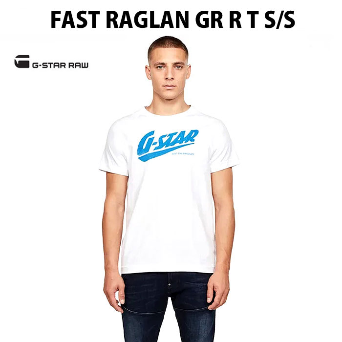 G-STAR RAW  D16422-A764 FAST RAGLAN GR R T S/S T