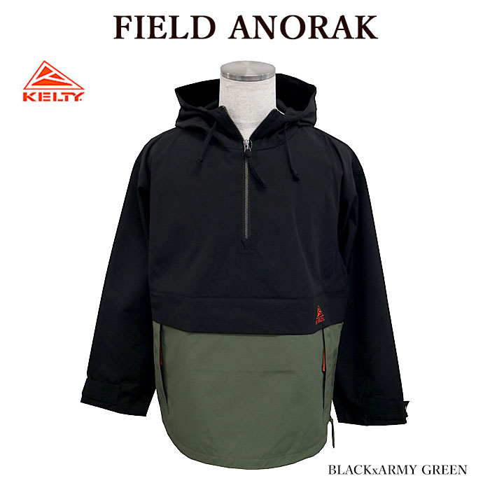 KELTY �P���e�B KE22213057 FIELD ANORAK �t�B�[���h�A�m���b�N �n�[�t�W�b�v �}�E���e���p�[�J�[ MIST GURAD���H �A�E�g�h�A �L�����v ���� �����Y ���f�B�[�X