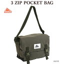【楽天スーパーSALE】KELTY ケルティ 2594008 3 ZIP POCKET BAG 3ジップポケットバッグ アウトドアバッグ マルチパーパスバッグ(4)
