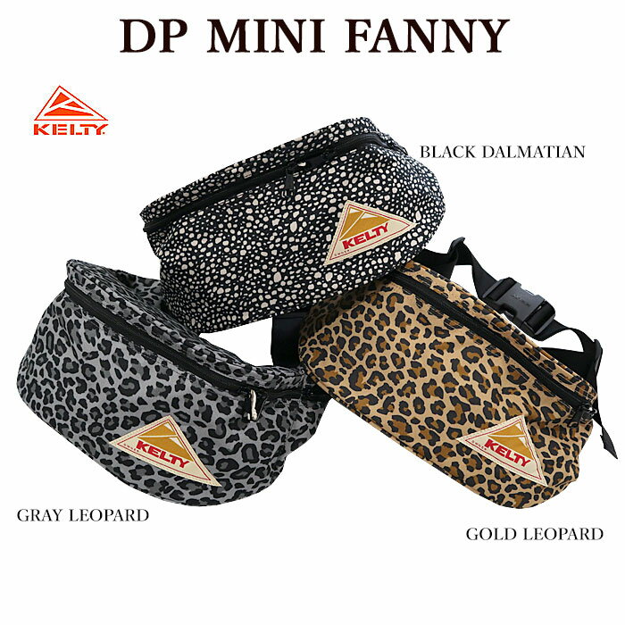 ケルティ 旅行用持ち歩きバッグ メンズ KELTY ケルティ 32592425 DP MINI FANNY DP・ミニ・ファニー ボディバッグ アニマル柄 メンズ レディース