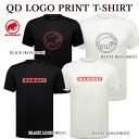 マムート Tシャツ レディース MAMMUT マムート 1017-02012 QD LOGO PRINT T-SHIRT 半袖Tシャツ ロゴ オーガニックコットン UPF50 メンズ レディース