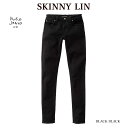 ヌーディージーンズ 【ポイントアップ】Nudie Jeans ヌーディージーンズ 111539 L30 SKINNY LIN スキニーリン BLACK BLACK デニム ジーンズ ブラックデニム メンズ