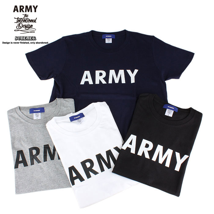 SCHEMER スキーマー SCT-002 ARMY Tシャツ メンズ レディース