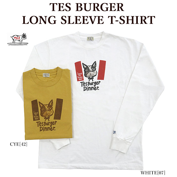 【ポイント10倍】The Endless Summerエンドレスサマー 1774337 TES BURGER LONG SLEEVE T-SHIRT 長袖Tシャツ メンズ レディース