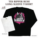 The Endless Summer エンドレスサマー 23374308 TES RIPPER BUHI LONG SLEEVE T-SHIRT 長袖Tシャツ BUHI ネオンカラー メンズ レディース