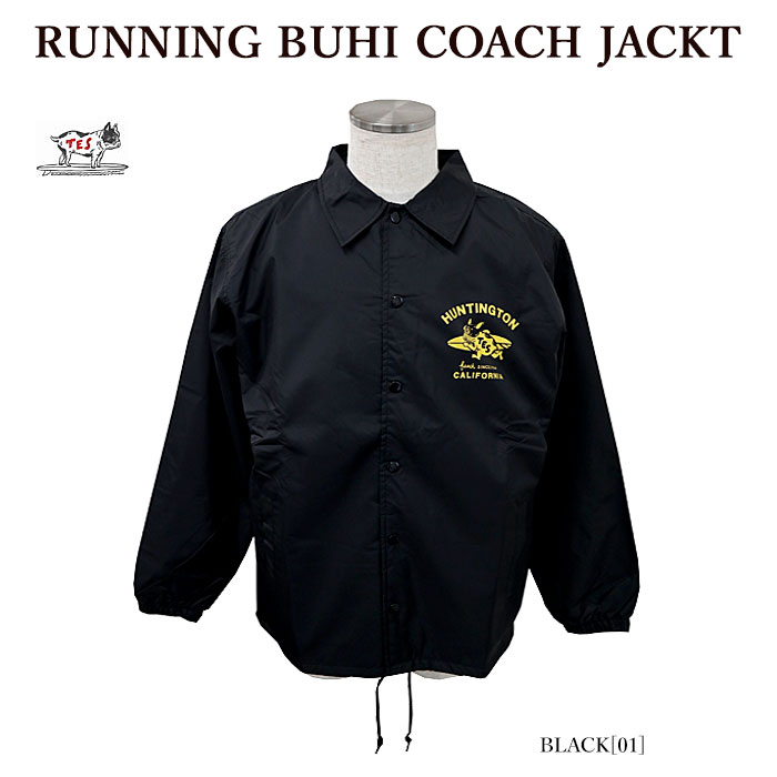 【ポイント10倍】The Endless Summerエンドレスサマー 23774000 TES RUNNING BUHI COACH JACKET コーチジャケット BUHI サーフィン メンズ レディース