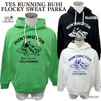 【店内全品ポイント5倍】The Endless Summer エンドレスサマー 23774339 TES RUNNING BUHI FLOCKY SWEAT PARKA プルオーバー スウェットパーカー 裏起毛 メンズ レディース