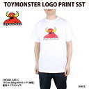 TOY MACHINEトイマシーン TMS19ST10 TOYMONSTER LOGO PRINT SST Tシャツ メンズ レディース