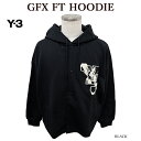 アディダス 【店内全品ポイント5倍】Y-3 ワイスリー IQ2135 GFX FT HOODIE フードパーカー ボタンンパーカー ジャケット adidas Yohji Yamamoto メンズ レディース【並行輸入品】