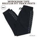 【全品ポイント10倍】【BALR.】 ボーラー B1412 1032 MONOGRAM TAPE REGULAR FIT TRACK PANTS トラックパンツ...