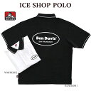  ベンデイビス 23580017 ICE SHOP POLO ポロシャツ 半袖 刺しゅう メンズ レディース