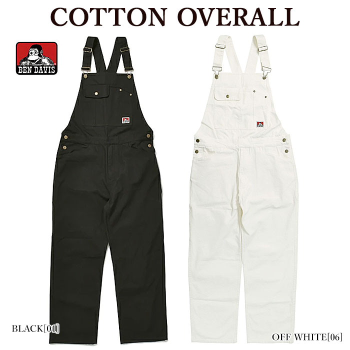 【BEN DAVIS】 ベンデイビス 380020 COTTON OVERALL オーバーオール メンズ レディース