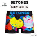 楽天b.m.p【BETONES】 ビトーンズ MEMORIES 思い出 ボクサーパンツ 下着 アンダーウェア 返品・交換不可 メンズ