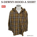 【DIESEL】 ディーゼル A14638 0PITX S-DEWNY-HOOD-A SHIRT 長袖シャツ フード付きシャツ チェック メンズ レディース【並...