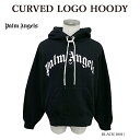 【PALM ANGELS】 パームエンジェルス PMBB058 C99 FLE003 CURVED LOGO HOODY プルオーバー パーカー メンズ レディース【並行輸入品】