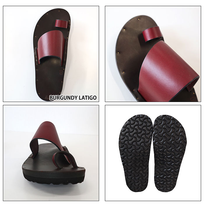 【JUTTA NEUMANN】 ユッタニューマン ALICE WITH BIRKENSTOCK SOLE レザーサンダル メンズ【並行輸入品】