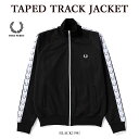 【FRED PERRY】 フレッドペリー J4620 TAPED TRACK JACKET トラックジャケット トリコット素材 ジャージ メンズ レディース