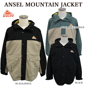 【FashionTheSALE】【KELTY】 ケルティ KE22213039 ANSEL MOUNTAIN JACKET アンセルマウンテンジャケット MIST GURAD加工 ヨークスリーブ マウンテンパーカー メンズ レディース