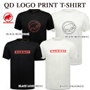 マムート Tシャツ レディース 【MAMMUT】 マムート 1017-02012 QD LOGO PRINT T-SHIRT 半袖Tシャツ ロゴ オーガニックコットン UPF50 メンズ レディース