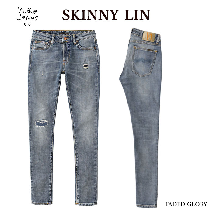  ヌーディージーンズ SKINNY LIN 113768 L30 スキニーリン FADED GLORY デニム ジーンス メンズ