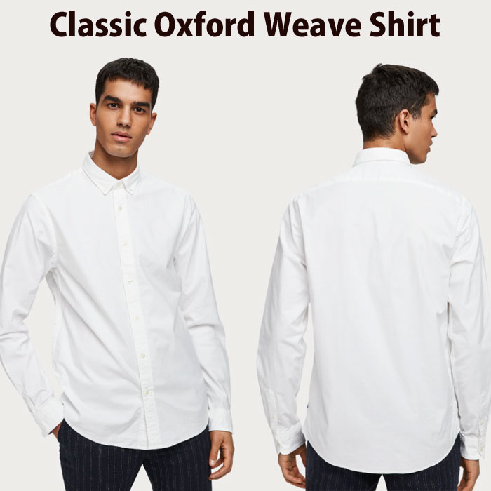  スコッチ&ソーダ 145430 CLASSIC OXFORD WEAVE SHIRT 長袖シャツ