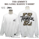 リー ペアTシャツ 【店内全品ポイント5倍】【The Endless Summer】 エンドレスサマー 23374501 TES×JIMMY Z BIG LONG SLEEVE T-SHIRT 長袖Tシャツ ロンT コラボ BUHI オーバーサイズ メンズ レディース