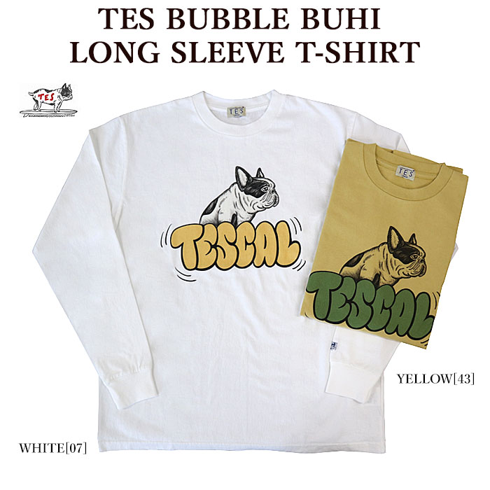 【ポイント10倍】【The Endless Summer】 エンドレスサマー 2774347 TES BUBBLE BUHI LONG SLEEVE T-SHIRT 長袖Tシャツ BUHI ロンT メンズ レディース