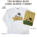 リー ペアTシャツ 【店内全品ポイント5倍】【The Endless Summer】 エンドレスサマー 2774347 TES BUBBLE BUHI LONG SLEEVE T-SHIRT 長袖Tシャツ BUHI ロンT メンズ レディース