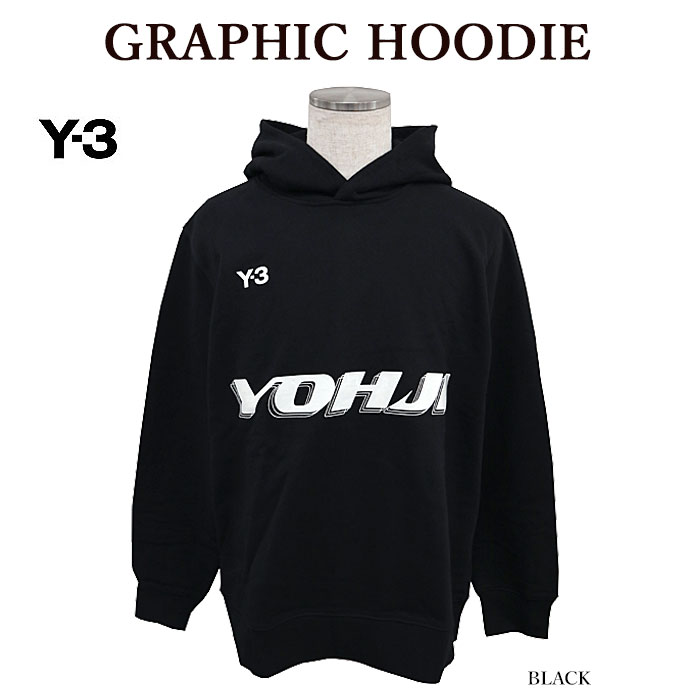 【Y-3】 ワイスリー HT4732 U GRAPHIC HOODIE プルオーバーパーカー adidas Yohji Yamamoto メンズ レディース【並...