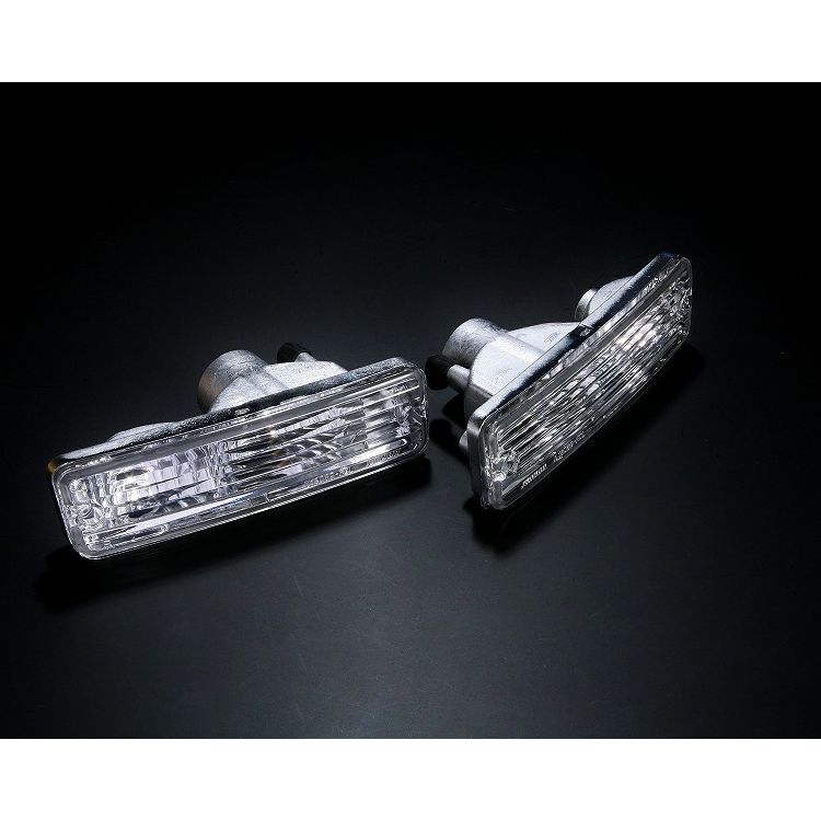 D-MAX 180SX 前期 クリスタルフロントウインカー 左右SET セット (R)PS13 ワンエイティ ウィンカー ウインカー レンズ 純正交換 補修 ドリフト カーパーツ カー用品 ドレスアップ 外装