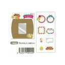 【SALE 在庫処分 20個までメール便OK】ファニーズ BOX付きSEAL BOX フレークシール 全26枚入 Birthday A お誕生日A【19242】...